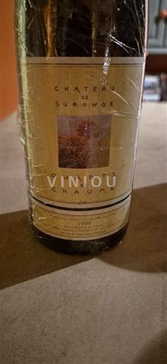 Loirevallei Quarts de Chaume Château Suronde Quarts de Chaume 1999