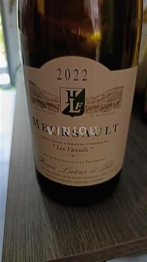 Borgogna Meursault Henri Latour et Fils Les Vireuils 2022