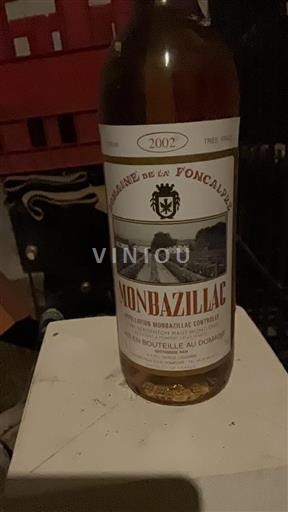Sydväst Monbazillac Domaine La Foncalprie 2002