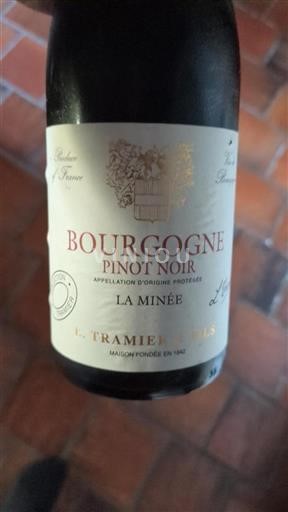 Borgoña L. Tramier & Fils La Minée 2020