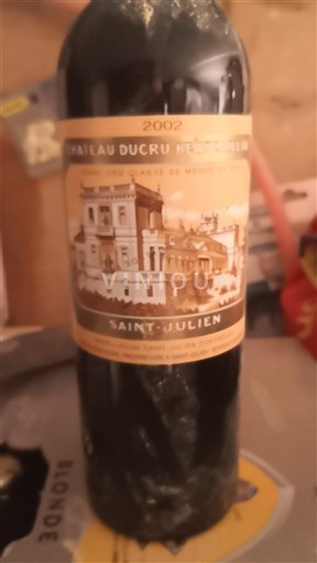 Bordéus Saint-Julien Grand Cru Château Ducru-Beaucaillou 2002