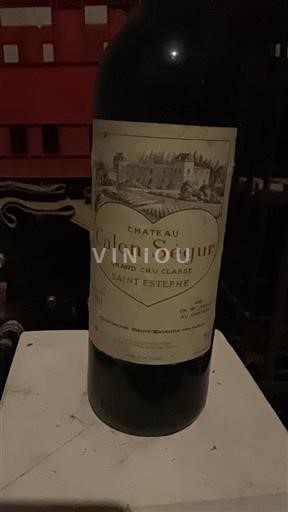Burdeos Saint-Estèphe Grand Cru Château Calon-Ségur 1991