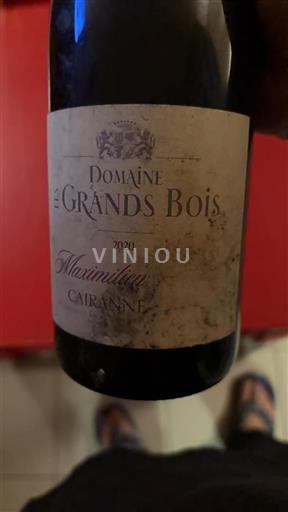 Thung lũng Rhône Cairanne Domaine Les Grands Bois Maximilien 2020