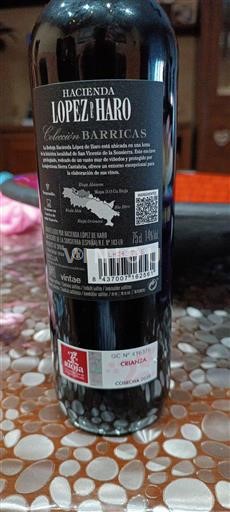 La Rioja rioja Hacienda Lopez de Haro Colección Barricas 2020