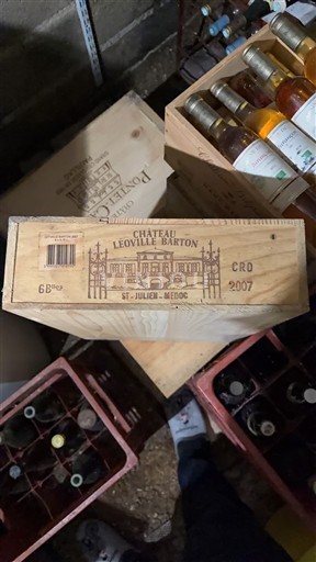 Bordéus Saint-Julien Grand Cru Château Léoville Barton 2007