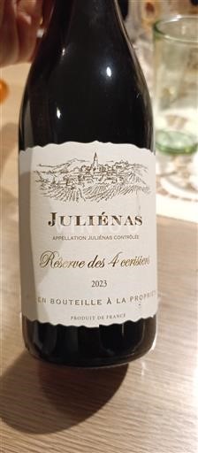 Beaujolais Juliénas Réserve des 4 cerisiers 2023