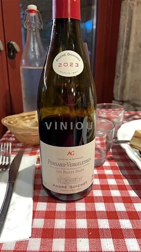 Bourgogne Pernand-Vergelesses André Goichot Les Belles Filles 2023