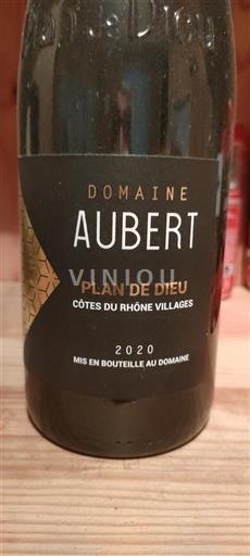 Rhônetal Côtes-du-Rhône-Dörfer Domaine Aubert Plan de Dieu 2020