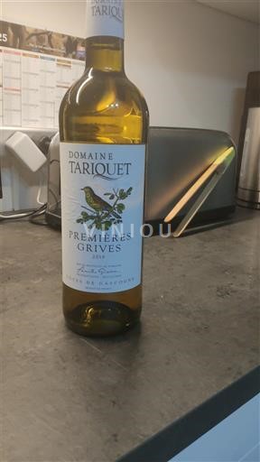 South West Côtes de Gascogne Domaine Tariquet Premières Grives 2019