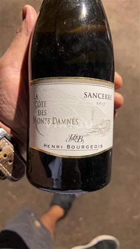 Valle del Loira Sancerre Henri Bourgeois La Côte des Monts Damnés 2017