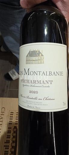 Sydväst Pécharmant Clos Montalbanie 2020