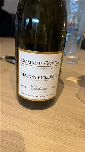 Borgonha Mâcon e mâcon-villages Domaine Gonon 2023
