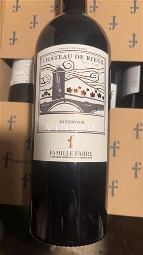 Languedoc Minervois Château Rieux Demi muid Ikke årgangsbestemt