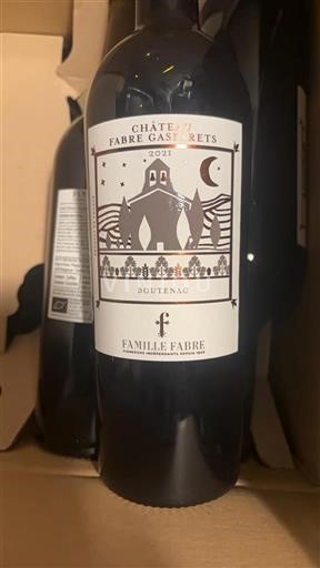 Languedoc Corbières-boutenac Château Fabre Gasparets 2021