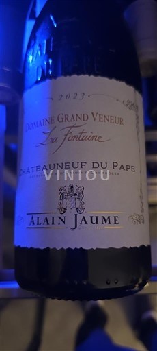 Vallée du Rhône Châteauneuf-du-pape Domaine Grand Veneur La Fontaine 2023