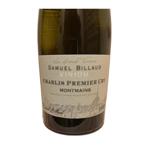 Bourgogne Chablis Premier Cru Samuel Billaud Montmains 2023