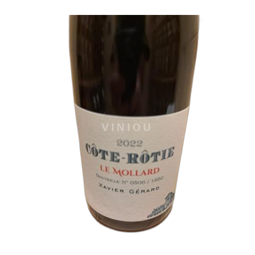 Vallée du Rhône Côte-rôtie Xavier Gérard Le Mollard 2022