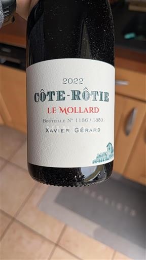 Rhône Valley Côte-Rôtie Xavier Gérard Le Mollard 2022