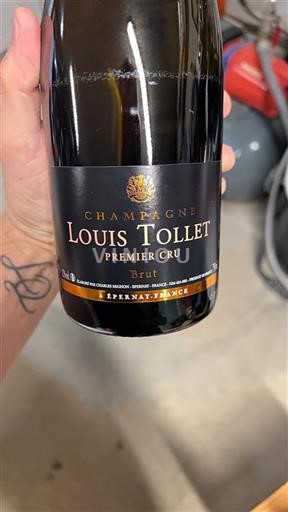 Champagne Premier Cru Louis Tollet Brut Niet-geïntegreerd