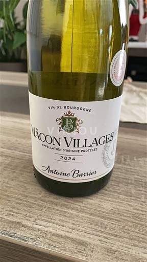 Burgundsko Mâcon a mâconské vesnice Antoine Barrier 2024