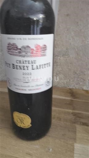Burdeos Blaye-Côtes de Burdeos Château Puy Bonnet Lafitte 2022