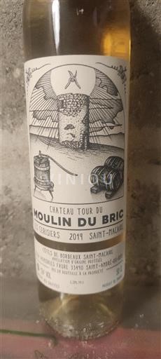 Bordeaux Côtes-de-Bordeaux-Saint-Macaire Château Tour du Moulin du Bric Les Cerisiers 2019