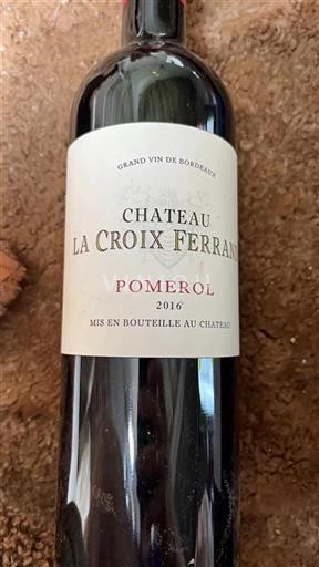Bordeaux Pomerol Château La Croix Ferrand 2016