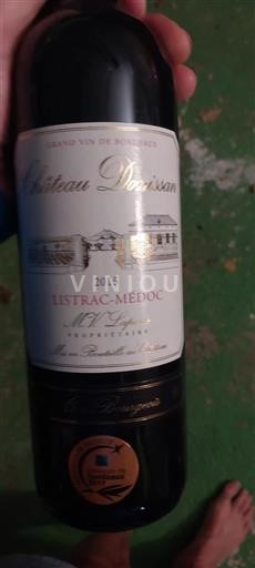 Bordeaux Listrac-Médoc Cru Bourgeois Château Dorissan 2015