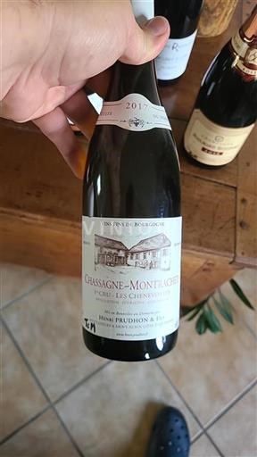Burgundija Chassagne-Montrachet Premier Cru Henri Prudhon & Fils Les Chenevottes 2017