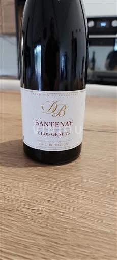 Bourgogne Santenay P&L Borgeot Clos Genets 2018