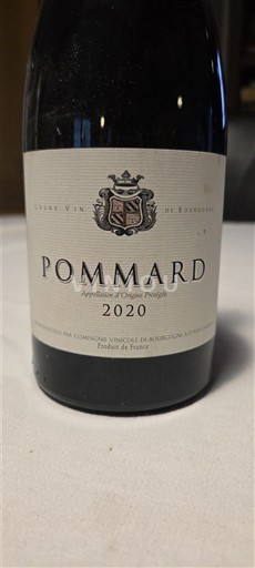 Burgundy Pommard Compagnie Vinicole de Bourgogne 2020