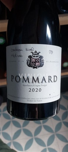 Burgund Pommard Compagnie Vinicole de Bourgogne 2020