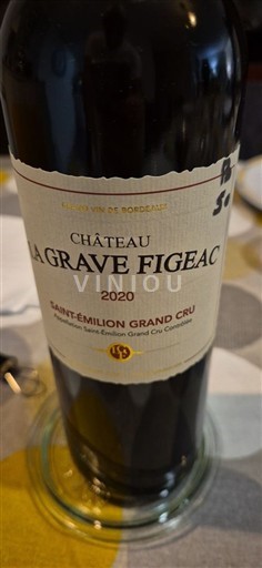 Bordeaux Saint-Émilion Grand Cru Grand Cru Château La Grave Figeac 2020