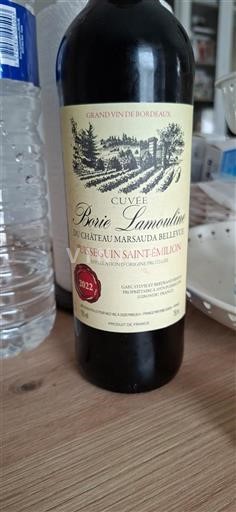 Burdeos Puisseguin-saint-émilion Château Marsau Lamothe 2022