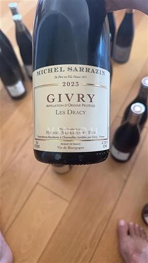 Bourgogne Givry Michel Sarrazin et Fils Les Dracy 2023