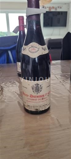 Bourgogne Ospecificerad Premier Cru Alain et Vincent Creusefond Climat du Val 2006