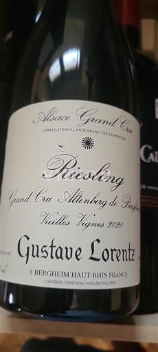 Alsace Ospecificerad Grand Cru Gustave Lorentz Vieilles Vignes 2020