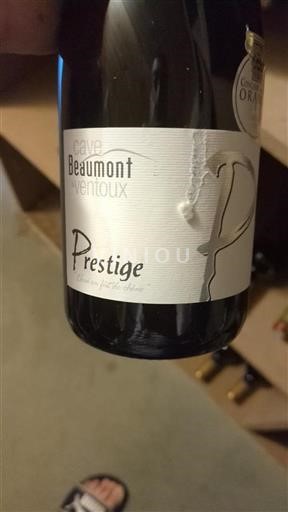 Rona dolina Ventoux Cave Beaumont du Ventoux Prestige 2018