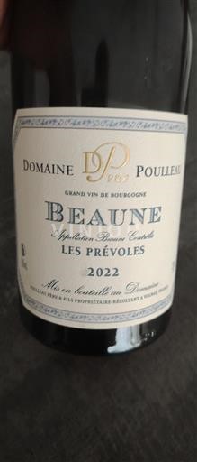Borgogna Beaune Domaine Poulleau Les Prévôles 2022