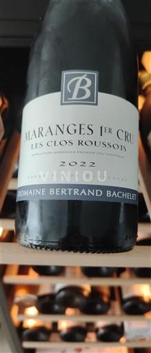 Burgund Maranges Premier Cru Domaine Bertrand Bachelet Les Clos Roussots 2022