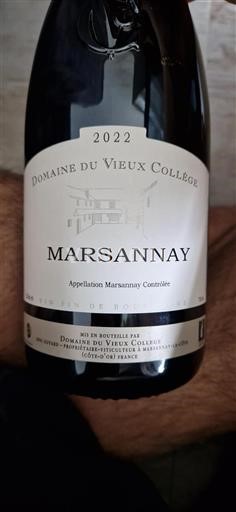 Bourgondië Marsannay Domaine Vieux Collège 2022