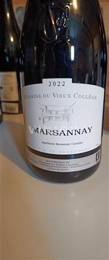 Borgogna Marsannay Domaine Vieux Collège 2022