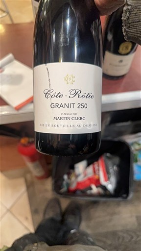 Rhône Valley Côte-Rôtie Domaine Martin Clerc Granit 250 2022