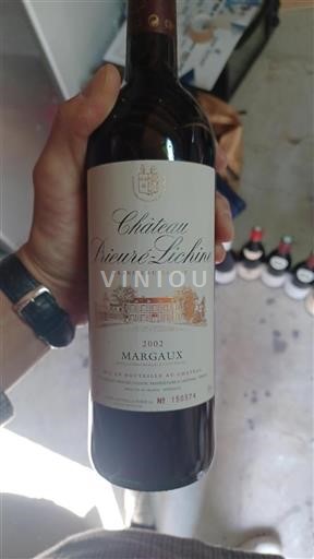 Bordeaux Margaux Grand Cru Château Prieuré-Lichine 2002