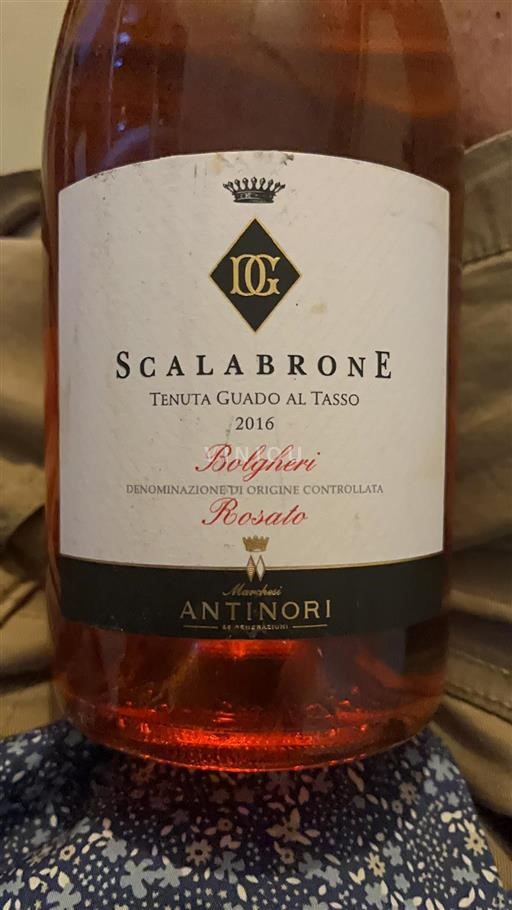 Tuscan Wines Bolgheri Antinori Scalabrone 2016