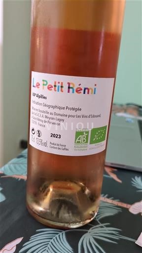 Alpy a Rhonské oblasti Alpilles Les Vins Edouard Le Petit Rémi 2023