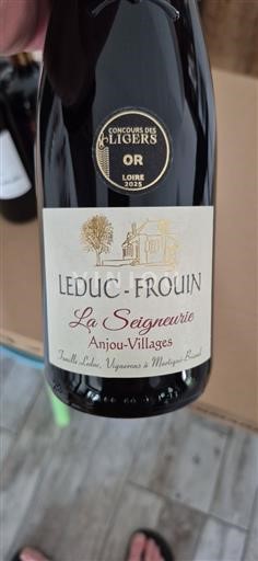 Vallée de la Loire Anjou Villages Leduc-Frouin La Seigneurie 2022
