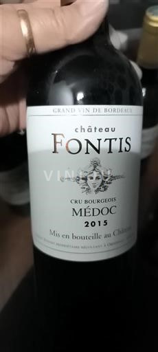 Bordeaux Médoc Cru Bourgeois Château Fontis 2015