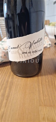 Languedoc Saint-Chinian AOP / AOC Canet Valette une et mille nuits 2022