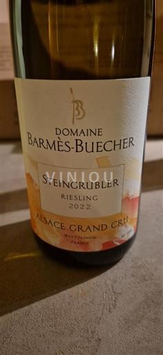 Alsace Alsace Grand Cru Grand Cru Domaine Barmès-Buecher Steingrubler 2022